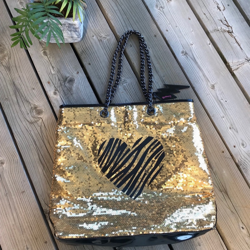Gold sequin ✨Betseyville tote